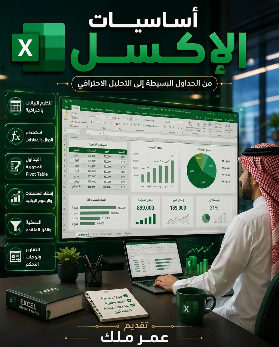 أساسيات الإكسل لإدارة الموارد البشرية