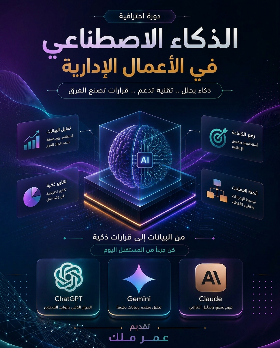 الذكاء الاصطناعي في الأعمال الإدارية